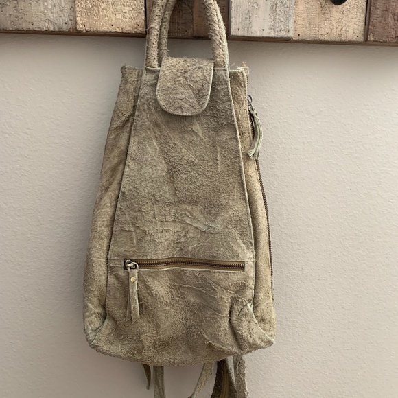 Latico Clarkson suede backpack - Picture 1 of 5